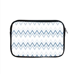 Chevrons Bleus/blanc Apple Macbook Pro 15  Zipper Case by kcreatif