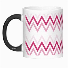 Chevrons Rose/blanc Morph Mugs by kcreatif