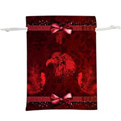 Awesome Eagle  Lightweight Drawstring Pouch (xl) by FantasyWorld7