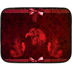 Awesome Eagle Fleece Blanket (mini) by FantasyWorld7