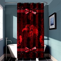 Awesome Eagle Shower Curtain 36  X 72  (stall)  by FantasyWorld7