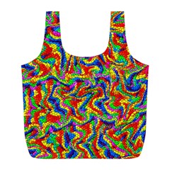 Ab 144 1 Full Print Recycle Bag (l) by ArtworkByPatrick