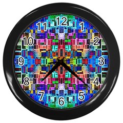 Ab 145 Wall Clock (black) by ArtworkByPatrick