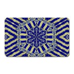 Wood Flower And Matches Mandala Vintage Magnet (Rectangular) Front