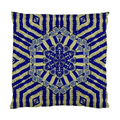 Wood Flower And Matches Mandala Vintage Standard Cushion Case (one Side) by pepitasart