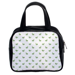 Iguana Sketchy Cartoon Style Drawing Pattern 2 Classic Handbag (two Sides) by dflcprintsclothing