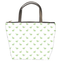 Iguana Sketchy Cartoon Style Drawing Pattern 2 Bucket Bag by dflcprintsclothing