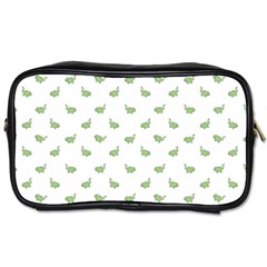 Iguana Sketchy Cartoon Style Drawing Pattern 2 Toiletries Bag (two Sides) by dflcprintsclothing