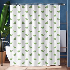 Iguana Sketchy Cartoon Style Drawing Pattern 2 Shower Curtain 60  X 72  (medium)  by dflcprintsclothing