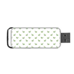 Iguana Sketchy Cartoon Style Drawing Pattern 2 Portable Usb Flash (one Side)