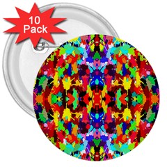 Ab 148 3  Buttons (10 Pack)  by ArtworkByPatrick