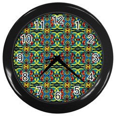 Ab 149 Wall Clock (black) by ArtworkByPatrick