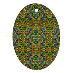 Ab 152 Oval Ornament (two Sides) by ArtworkByPatrick