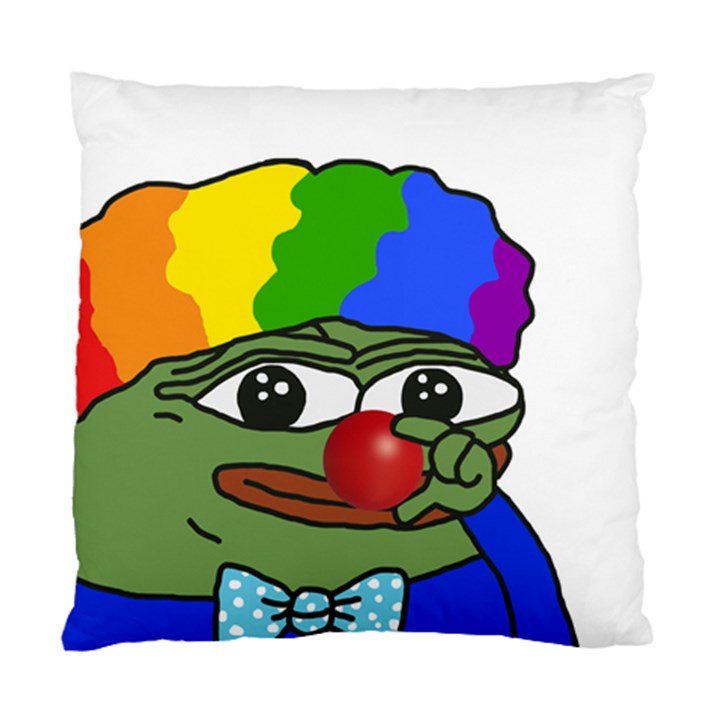 Clown World Pepe The Frog Honkhonk Meme Kekistan Funny Standard Cushion Case (One Side)