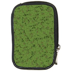 Groyper Pepe The Frog Original Meme Funny Kekistan Green Pattern Compact Camera Leather Case by snek