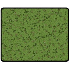 Groyper Pepe The Frog Original Meme Funny Kekistan Green Pattern Double Sided Fleece Blanket (medium) by snek