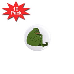 Groyper Pepe The Frog Original Funny Kekistan Meme  1  Mini Magnet (10 Pack)  by snek