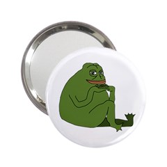 Groyper Pepe The Frog Original Funny Kekistan Meme  2 25  Handbag Mirrors by snek