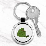 Groyper Pepe The Frog original funny Kekistan meme  Key Chain (Round) Front