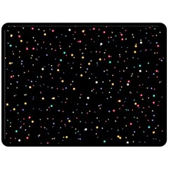 Abstract Colorful Glitters Background Vector Double Sided Fleece Blanket (large)  by Vaneshart