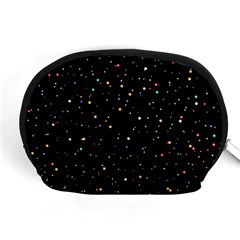 Abstract Colorful Glitters Background Vector Accessory Pouch (medium) by Vaneshart