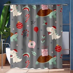 Funny Christmas Pattern Shower Curtain 60  X 72  (medium)  by Vaneshart