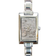 Sand Abstract Rectangle Italian Charm Watch by Fractalsandkaleidoscopes