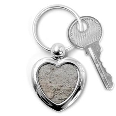 Sand Abstract Key Chain (heart) by Fractalsandkaleidoscopes