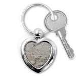 Sand Abstract Key Chain (Heart) Front