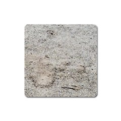 Sand Abstract Square Magnet by Fractalsandkaleidoscopes