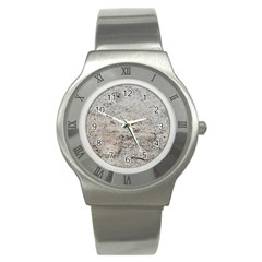 Sand Abstract Stainless Steel Watch by Fractalsandkaleidoscopes