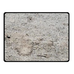 Sand Abstract Double Sided Fleece Blanket (small)  by Fractalsandkaleidoscopes