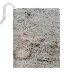 Sand Abstract Drawstring Pouch (4XL) Back