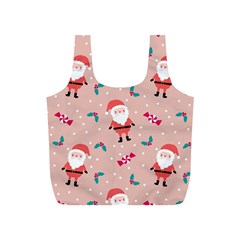 Cute Christmas Santa Seamless Pattern Full Print Recycle Bag (s)