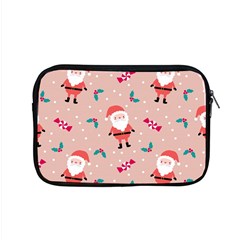 Cute Christmas Santa Seamless Pattern Apple Macbook Pro 15  Zipper Case by Vaneshart