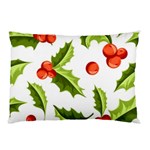 Christmas Holly Berry Seamless Pattern Pillow Case (Two Sides) Front