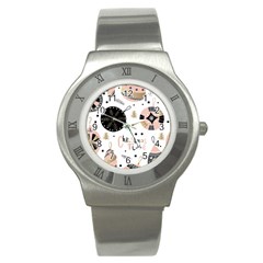 Christmas Time Stainless Steel Watch by Vaneshart