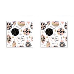 Christmas Time Cufflinks (square) by Vaneshart