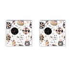 Christmas Time Cufflinks (Square) Front(Pair)