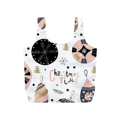 Christmas Time Full Print Recycle Bag (s) by Vaneshart