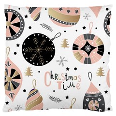 Christmas Time Standard Flano Cushion Case (one Side)