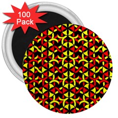 Rby 106 3  Magnets (100 Pack) by ArtworkByPatrick