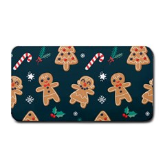 Colourful Funny Christmas Pattern Medium Bar Mats by Vaneshart