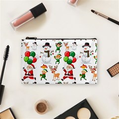 Seamless Pattern Christmas Cosmetic Bag (small) by Vaneshart