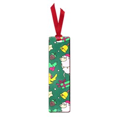 Funny Decoration Christmas Pattern Background Small Book Marks by Vaneshart