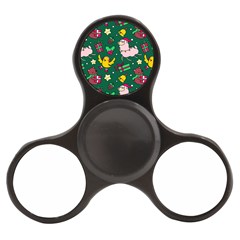 Funny Decoration Christmas Pattern Background Finger Spinner by Vaneshart