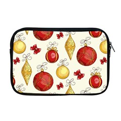 Vintage Christmas Pattern Background Apple Macbook Pro 17  Zipper Case by Vaneshart