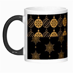 Golden Christmas Pattern Collection Morph Mugs by Vaneshart