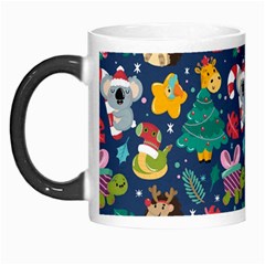 Colorful Funny Christmas Pattern Morph Mugs by Vaneshart