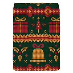 Knitted Christmas Pattern Removable Flap Cover (s) by Vaneshart